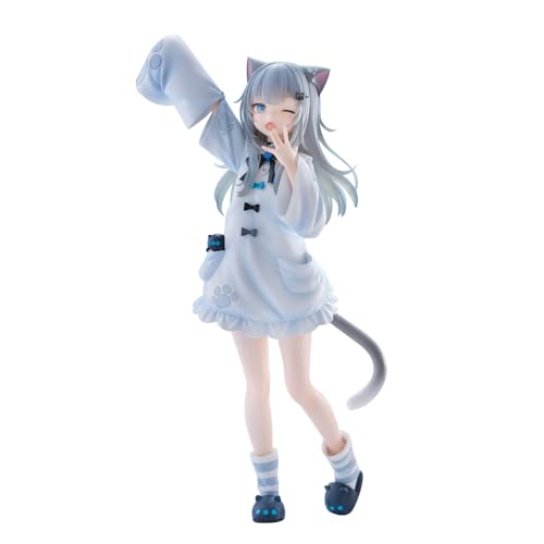 Nacho Neko Figur Kawaii Anime Figuren Niedliche Cartoon Charaktere Modell PVC Statue Desktop Dekoration Sammlung Geschenke 21.5cm von DEXSHUN