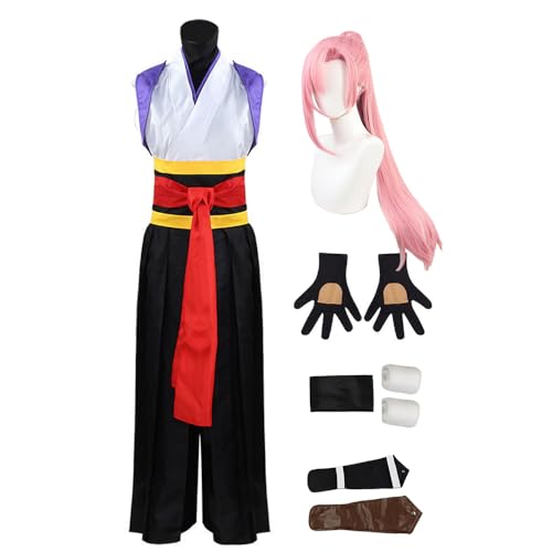 Sakurayashiki Kaoru Cosplay Kostüm Anime Charaktere Sakurayashiki Kaoru Uniform Komplettes Set Karneval Dress Up Anzug mit Perücke für Frauen Mädchen Sakurayashiki Kaoru Cosplay Kostüm Anime Charaktere Sakurayashiki Kaoru Uniform Komplettes Set Karneval Dress Up Anzug mit Perücke für Frauen Mädchen von DEXSHUN