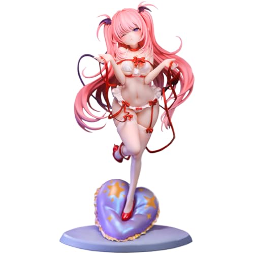 Succubus Lulumu Figur Anime Illustration Original Gemälde Succubus Serie Figure Modell Statue PVC Sammelfiguren Desktop Dekoration Ornamente Geschenk 25cm von DEXSHUN