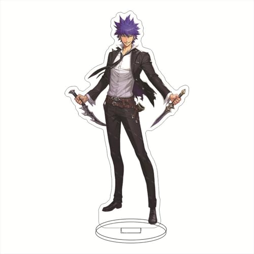 Sung Jin Woo Acryl Figur Ständer Sung Jin woo/Igris/Cha Hae-In Deko Acryl Figuren doppelseitigem Sammlung Desktop-Ständer Geschenk 16cm von DEXSHUN