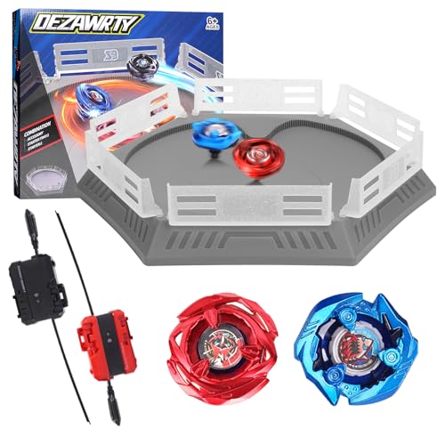 DEZAWRTY Bey X Set, 2 rechtsdrehende und 2 Launhcer, neue Klingen-Looks für Kampfspiel, Jungen, Kinderspielzeug, Geburtstagsgeschenke ab 6 Jahren DEZAWRTY Bey X Set, 2 rechtsdrehende und 2 Launhcer, neue Klingen-Looks für Kampfspiel, Jungen, Kinderspielzeug, Geburtstagsgeschenke ab 6 Jahren von DEZAWRTY