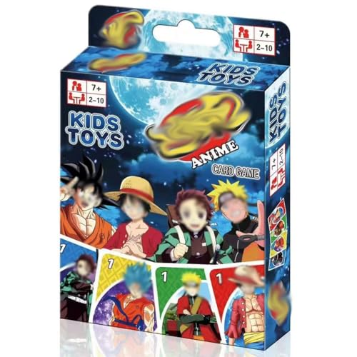DEZP 1 Stück Uno Flip, Uno One Piece Edition, Kartenspiel Mit Charakteren Und Einer Besonderen Creeper-Karte, Für Die Ganze Familie Und Fans Von One Piece Ab 7 Jahren(B) von DEZP