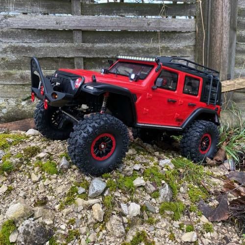 Crawler RC DF-4S Pro rot 4WD mit LEDs und Seilwinde 1/10-3164 Crawler RC DF-4S Pro rot 4WD mit LEDs und Seilwinde 1/10-3164 von DF Models