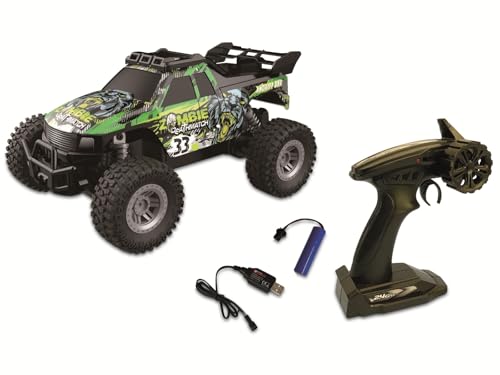 DF Models Mountain Race Champion Truck RTR (LxBxH 21x15x11,5 cm, ca. 300 g, Maßstab 1:18, mit LED-Beleuchtung, ab 6 Jahren, inkl. Akku und USB Ladekabel, ferngesteuertes Auto, Spielzeug) 3131 von DF Models