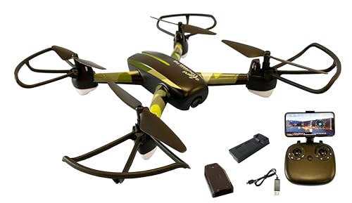 DF Models SkyWatcher Fun V2 Drohne - RTF - FPV (Drohne für Kinder ab 14 Jahren, Quadrocopter, Max. 60 km/h, Spielzeugdrohne ferngesteuert) 9380 von DF Models