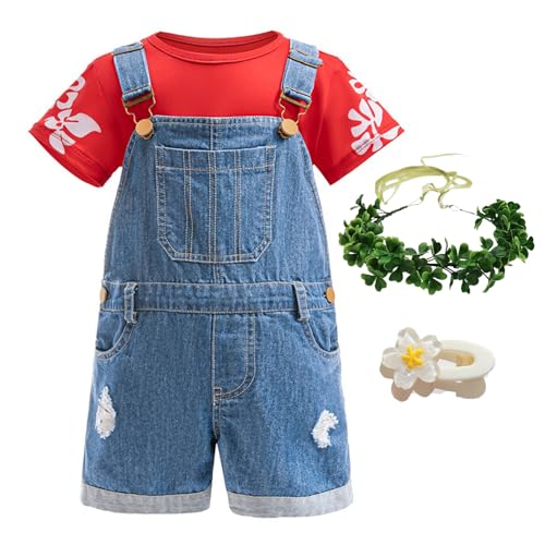 DGMYFY Jeans Overalls für kleine Mädchen Kostüm Kinderaus dem Originalfilm Mädchenkostüm für Halloween Karneval Geburtstagsparty 80-130CM DGMYFY Jeans Overalls für kleine Mädchen Kostüm Kinderaus dem Originalfilm Mädchenkostüm für Halloween Karneval Geburtstagsparty 80-130CM von DGMYFY