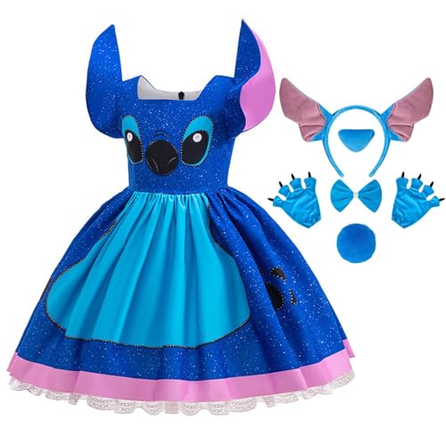 DGMYFY Tier Kleid für Mädchen Kleinkind Kostüm Kinder aus dem Originalfilm für Geburtstagsparty Karneval Halloween Cosplay mit 6 Tierkostüm Accessoires DGMYFY Tier Kleid für Mädchen Kleinkind Kostüm Kinder aus dem Originalfilm für Geburtstagsparty Karneval Halloween Cosplay mit 6 Tierkostüm Accessoires von DGMYFY