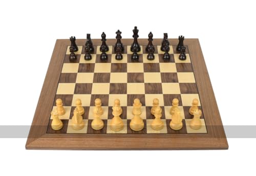 DGT Walnut Chess Board with Royal Wooden Chess Pieces DGT Walnut Chess Board with Royal Wooden Chess Pieces von DGT