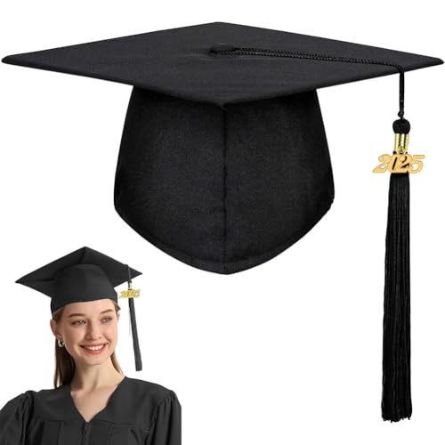 DGTSYAL Doktorhut 2025 Abschluss Hut Bachelor Master Uni Akademiker Schuluniformen Studentenhut Studienabschluss Kappe Hüte 12 Farbe von DGTSYAL