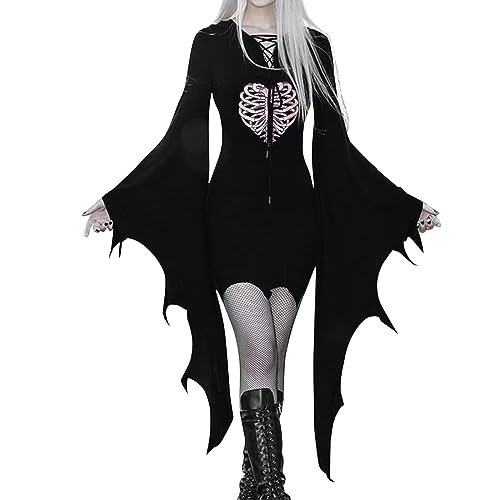 DGZTWLL Damen Renaissance Mittelalter Kostüme Sexy Bodycon Gothic Kleider für Frauen Cosplay Kostüm Gothic Korsett Kleid, A3-pink, 3XL von DGZTWLL