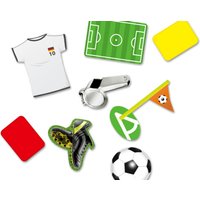 Fussball-Motivkonfetti, 24 Teile als Streudeko für Geburtstagstisch Fussball-Motivkonfetti, 24 Teile als Streudeko für Geburtstagstisch von DH Konzept GmbH