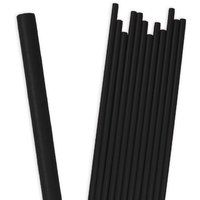 Schwarze Papier-Trinkhalme im 12er Pack Schwarze Papier-Trinkhalme im 12er Pack von DH Konzept GmbH