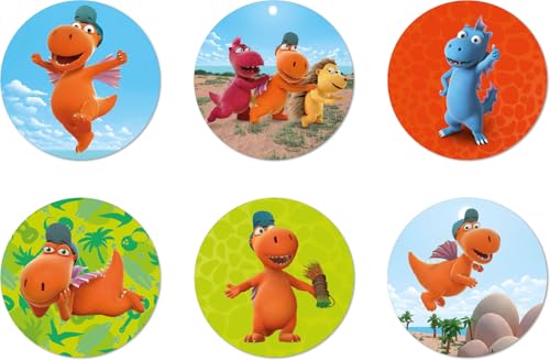 12 Muffinaufleger * DER KLEINE DRACHE KOKOSNUSS * aus Esspapier als Kuchen- und Tortendeko | Ø4cm, Deko für Kindergeburtstag und Kinderparty | Kinder Geburtstag Muffins von DH-Konzept