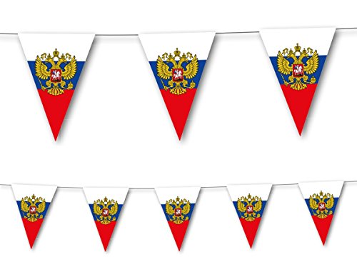 3,5m Wimpelkette * RUSSLAND * als Deko für Länderparty von DH-Konzept // Mottoparty Banner Girlande Partykette 3,5m Wimpelkette * RUSSLAND * als Deko für Länderparty von DH-Konzept // Mottoparty Banner Girlande Partykette von DH-Konzept