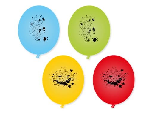 8 Luftballons * DIE OLCHIS * als Deko für Kinderparty und Kindergeburtstag | Olchi Ballons Balloons Ballondeko Kinder Geburtstag Party Set von DH-Konzept