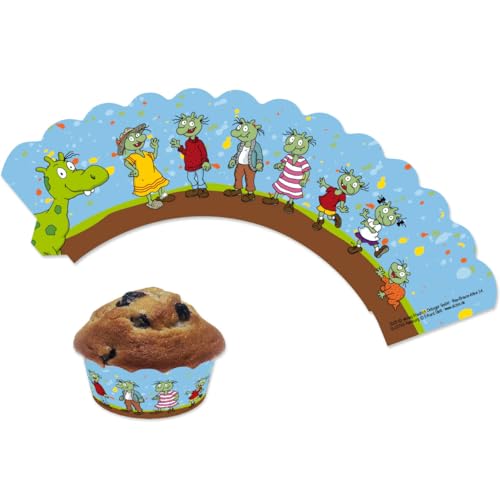 DH-Konzept 12 Cupcake-Banderolen * DIE OLCHIS * als Kuchendeko für Kinderparty und Kindergeburtstag | Olchi Muffindekoration Muffinförmchen Kinder Geburtstag Party Deko DH-Konzept 12 Cupcake-Banderolen * DIE OLCHIS * als Kuchendeko für Kinderparty und Kindergeburtstag | Olchi Muffindekoration Muffinförmchen Kinder Geburtstag Party Deko von DH-Konzept