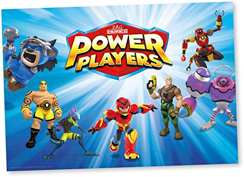 DH-Konzept 8 Platzsets * Power Players * für eine Superhelden-Party und Kindergeburtstag | Unterlagen Sets Spielzeug Party von DH-Konzept