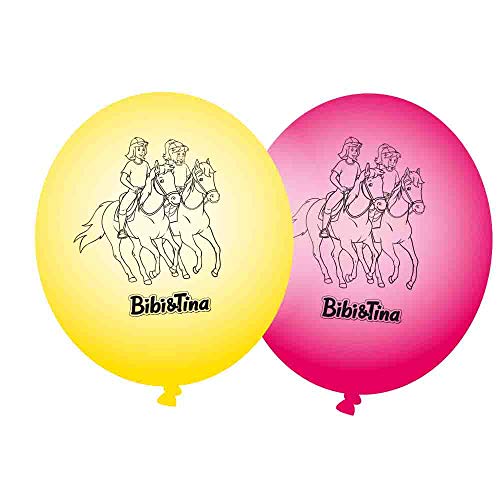 Luftballons "Bibi und Tina" 8er Pack von DH-Konzept