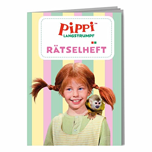 Pippi Langstrumpf Rätselheft // Mitgebsel Pippi Langstrumpf Party von DH-Konzept