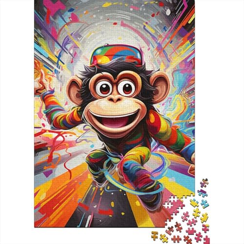AFFE Puzzle 1000-teilige Schwer Puzzle Spielzeug Pädagogisches Spiel Impossible Herausforderungsspielzeug Für Erwachsene Kinder 1000pcs (75x50cm) von DHBANEIOK