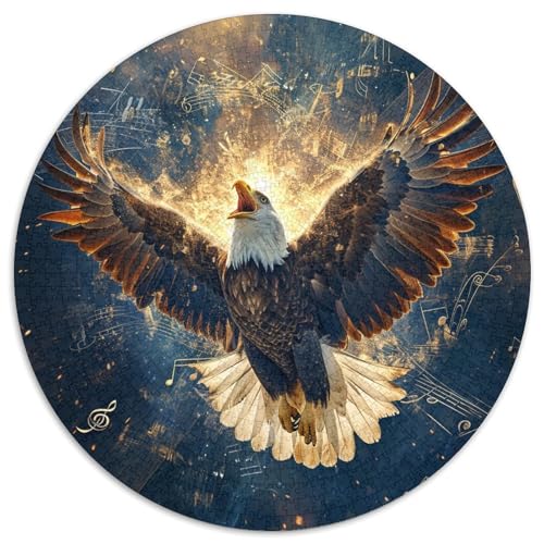 Adler Puzzle 1000 Teile Schwer Puzzle Spielzeug Lernspiel Impossible Herausforderung Spielzeug Für Erwachsene Kinder 1000pcs (67.5x67.5cm) von DHBANEIOK