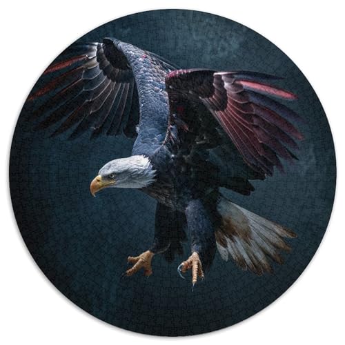 Adler Puzzle 1000 Teile Schwer Puzzle Spielzeug Lernspiel Impossible Herausforderung Spielzeug Für Erwachsene Kinder 1000pcs (67.5x67.5cm) von DHBANEIOK