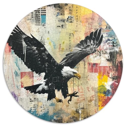 Adler Puzzle 1000 Teile Schwer Puzzle Spielzeug Pädagogisches Spiel Impossible Herausforderungsspielzeug Für Erwachsene Und Kinder in Bewährter 1000pcs (67.5x67.5cm) von DHBANEIOK