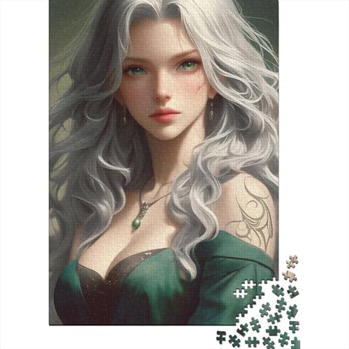 Anime Puzzle 1000-teilige Schwer Puzzle Spielzeug Lernspiel Impossible Herausforderungsspielzeug Für Erwachsene Kinder 1000pcs (75x50cm) von DHBANEIOK
