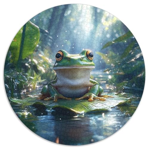 Baumfrosch Puzzles 1000-teilige Schwer Puzzle Spielzeug Lernspiel Impossible Herausforderungsspielzeug Für Erwachsene Und Kinder in Bewährter 1000pcs (67.5x67.5cm) von DHBANEIOK