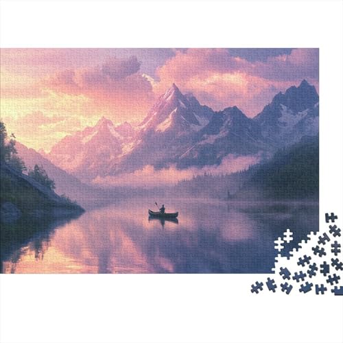 Berg Puzzle 1000 Teile Schwer Puzzle Spielzeug Lernspiel Impossible Herausforderung Spielzeug Für Erwachsene Und Kinder in Bewährter 1000pcs (75x50cm) von DHBANEIOK