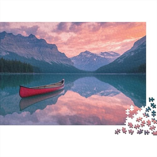 Berg Puzzle 1000-teilige Schwer Puzzle Spielzeug Pädagogisches Spiel Impossible Herausforderung Spielzeug Für Erwachsene Und Kinder Ab 14 Jahren 1000pcs (75x50cm) von DHBANEIOK