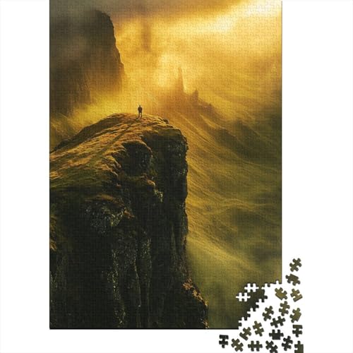 Berg Puzzles 1000 Teile Schwer Puzzle Spielzeug Lernspiel Impossible Herausforderung Spielzeug Für Erwachsene Und Kinder Ab 12 Jahren 1000pcs (75x50cm) von DHBANEIOK
