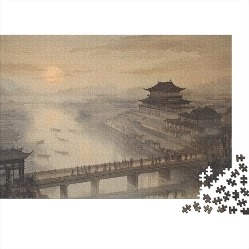 Bergkette Puzzle 1000-teilige Schwer Puzzle Spielzeug Lernspiel Impossible Herausforderungsspielzeug Für Erwachsene Und Kinder Ab 14 Jahren 1000pcs (75x50cm) von DHBANEIOK