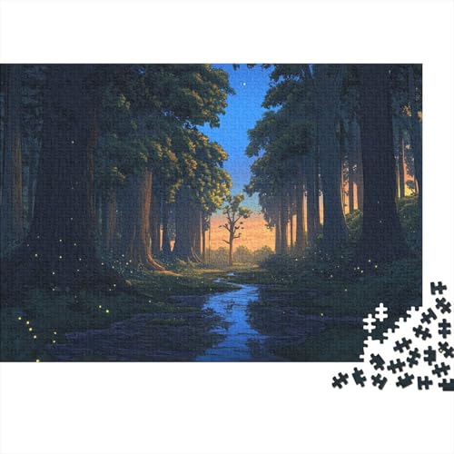 Blumenmeer Puzzle 1000-teilige Schwer Puzzle Spielzeug Pädagogisches Spiel Impossible Herausforderungsspielzeug Für Erwachsene Kinder 1000pcs (75x50cm) von DHBANEIOK