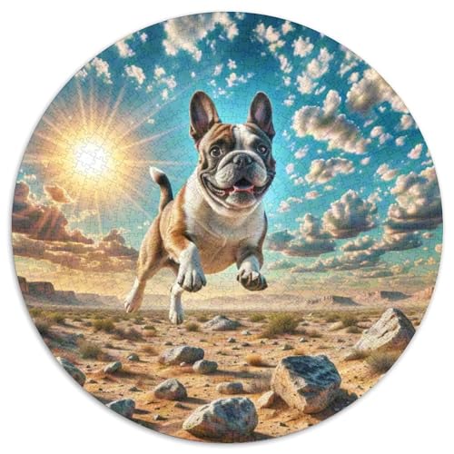 Boston Terrier Puzzles 1000 Teile Schwer Puzzle Spielzeug Lernspiel Impossible Herausforderung Spielzeug Für Erwachsene Und Kinder in Bewährter 1000pcs (67.5x67.5cm) von DHBANEIOK