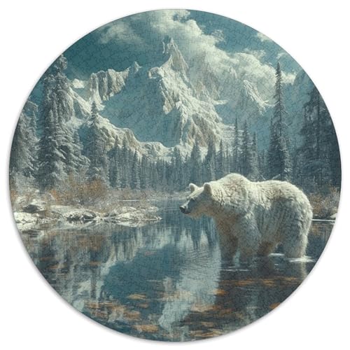 Braun Bär Puzzles 1000 Teile Schwer Puzzle Spielzeug Pädagogisches Spiel Impossible Herausforderung Spielzeug Für Erwachsene Und Kinder in Bewährter 1000pcs (67.5x67.5cm) von DHBANEIOK