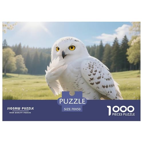Búho De Nieve Puzzle 1000-teilige Schwer Puzzle Spielzeug Lernspiel Impossible Herausforderungsspielzeug Für Erwachsene Und Kinder in Bewährter 70x50cm/1000pcs Búho De Nieve Puzzle 1000-teilige Schwer Puzzle Spielzeug Lernspiel Impossible Herausforderungsspielzeug Für Erwachsene Und Kinder in Bewährter 70x50cm/1000pcs von DHBANEIOK
