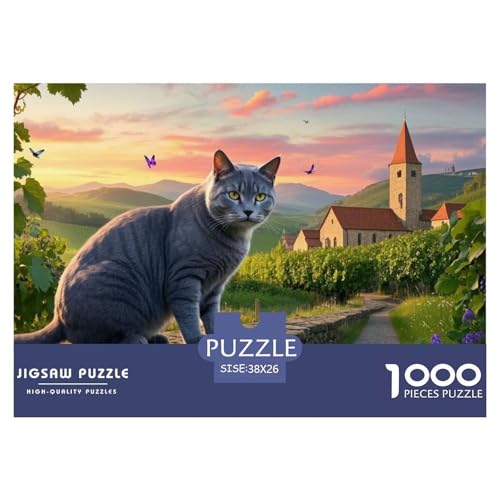 Chartreux Puzzle 1000-teilige Schwer Puzzle Spielzeug Pädagogisches Spiel Impossible Herausforderungsspielzeug Für Erwachsene Und Kinder Ab 12 Jahren 38x26cm/1000pcs Chartreux Puzzle 1000-teilige Schwer Puzzle Spielzeug Pädagogisches Spiel Impossible Herausforderungsspielzeug Für Erwachsene Und Kinder Ab 12 Jahren 38x26cm/1000pcs von DHBANEIOK