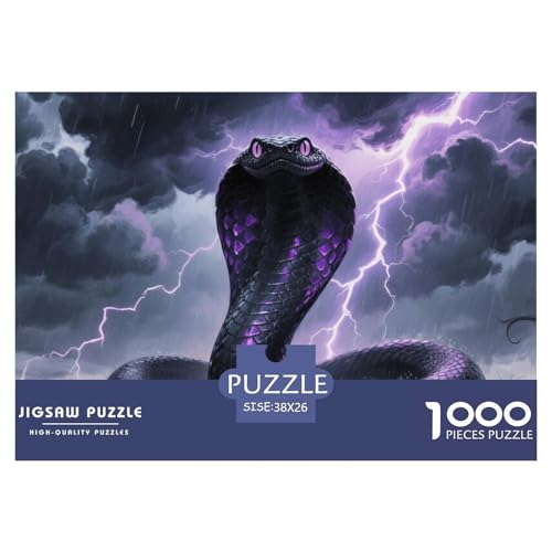 Cobra Puzzles 1000 Teile Schwer Puzzle Spielzeug Lernspiel Impossible Herausforderungsspielzeug Für Erwachsene Und Kinder Ab 12 Jahren 38x26cm/1000pcs Cobra Puzzles 1000 Teile Schwer Puzzle Spielzeug Lernspiel Impossible Herausforderungsspielzeug Für Erwachsene Und Kinder Ab 12 Jahren 38x26cm/1000pcs von DHBANEIOK