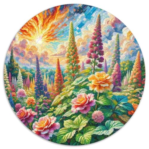 Coleus Blume Puzzle 1000 Teile Schwer Puzzle Spielzeug Lernspiel Impossible Herausforderung Spielzeug Für Erwachsene Kinder 1000pcs (67.5x67.5cm) von DHBANEIOK