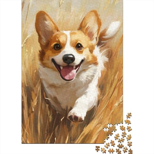 Corgi Puzzle 1000 Teile Schwer Puzzle Spielzeug Lernspiel Impossible Herausforderungsspielzeug Für Erwachsene Und Kinder Ab 12 Jahren 1000pcs (75x50cm) von DHBANEIOK