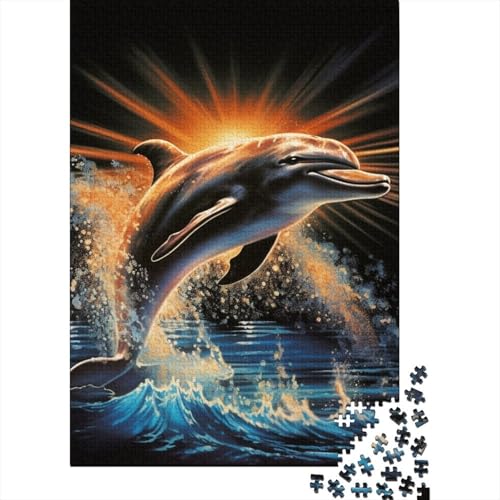 DWeihnachtszugins Puzzle 1000 Teile Schwer Puzzle Spielzeug Lernspiel Impossible Herausforderungsspielzeug Für Erwachsene Kinder 1000pcs (75x50cm) von DHBANEIOK