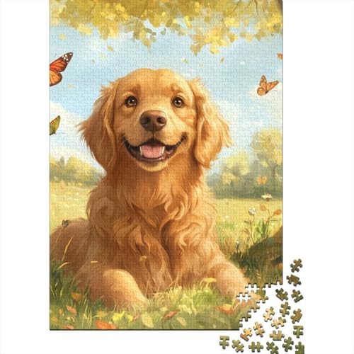 Der Labrador Retriever Puzzle 1000 Teile,Puzzle Für Erwachsene, Impossible Puzzle,Puzzle Farbenfrohes Legespiel,Geschicklichkeitsspiel Für Die Ganze Familie Puzzel 1000pcs (75x50cm) von DHBANEIOK
