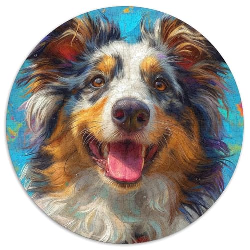 Deutscher Schäfer Hund Puzzles 1000 Teile Schwer Puzzle Spielzeug Lernspiel Impossible Herausforderung Spielzeug Für Erwachsene Und Kinder Ab 14 Jahren 1000pcs (67.5x67.5cm) von DHBANEIOK