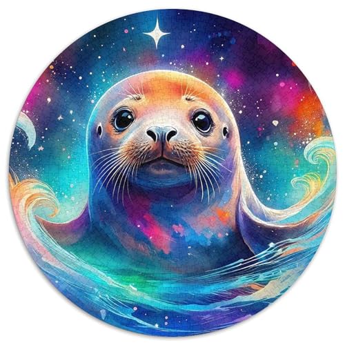 Dichtung Puzzles 1000 Teile Schwer Puzzle Spielzeug Lernspiel Impossible Herausforderungsspielzeug Für Erwachsene Und Kinder Ab 14 Jahren 1000pcs (67.5x67.5cm) von DHBANEIOK