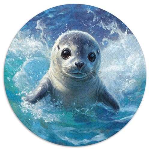 Dichtung Puzzles 1000 Teile Schwer Puzzle Spielzeug Pädagogisches Spiel Impossible Herausforderung Spielzeug Für Erwachsene Und Kinder Ab 12 Jahren 1000pcs (67.5x67.5cm) von DHBANEIOK