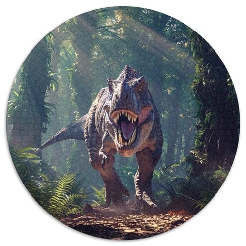 Dinosaurier Puzzle 1000 Teile Schwer Puzzle Spielzeug Pädagogisches Spiel Impossible Herausforderungsspielzeug Für Erwachsene Kinder 1000pcs (67.5x67.5cm) von DHBANEIOK