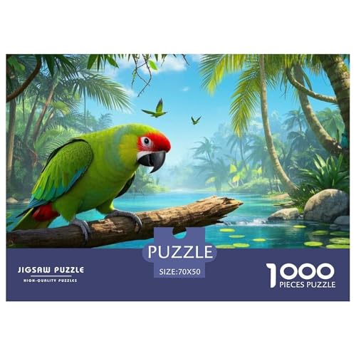 Eclectus Papagei Puzzle 1000-teilige Schwer Puzzle Spielzeug Pädagogisches Spiel Impossible Herausforderung Spielzeug Für Erwachsene Kinder 70x50cm/1000pcs Eclectus Papagei Puzzle 1000-teilige Schwer Puzzle Spielzeug Pädagogisches Spiel Impossible Herausforderung Spielzeug Für Erwachsene Kinder 70x50cm/1000pcs von DHBANEIOK