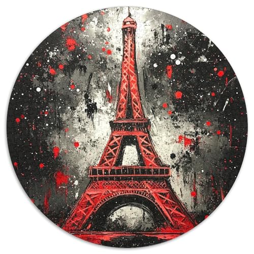Eiffelturm Puzzle 1000 Teile Schwer Puzzle Spielzeug Lernspiel Impossible Herausforderungsspielzeug Für Erwachsene Kinder 1000pcs (67.5x67.5cm) von DHBANEIOK