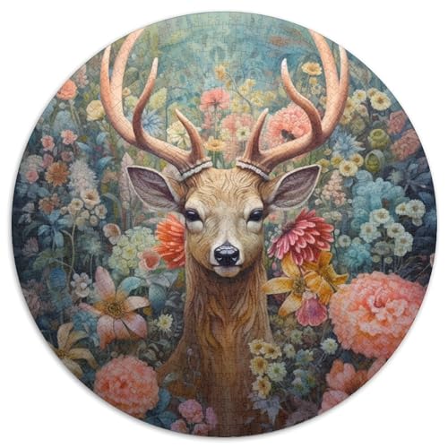 Elk Puzzles 1000 Teile Schwer Puzzle Spielzeug Lernspiel Impossible Herausforderung Spielzeug Für Erwachsene Kinder 1000pcs (67.5x67.5cm) von DHBANEIOK